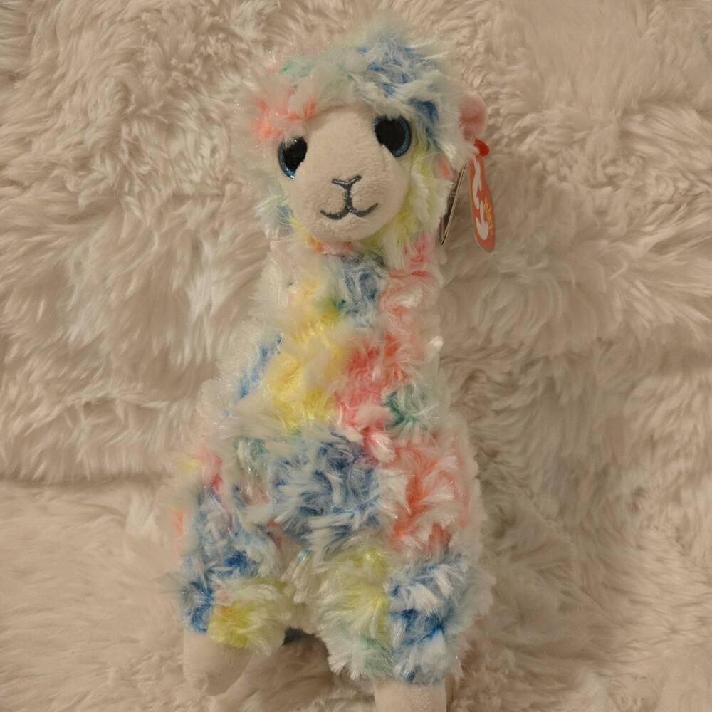 Ty Beanie Boos Lola the Llama Plush